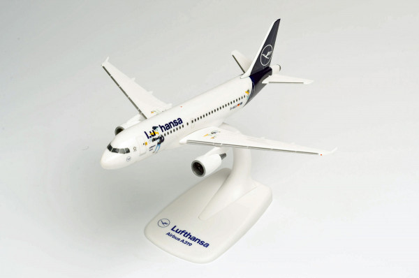 Herpa Wings 612739 - Lufthansa Airbus A319 &quot;Lu&quot; - D-AILU &quot;Verden&quot; - 1:200 - Snap-Fit