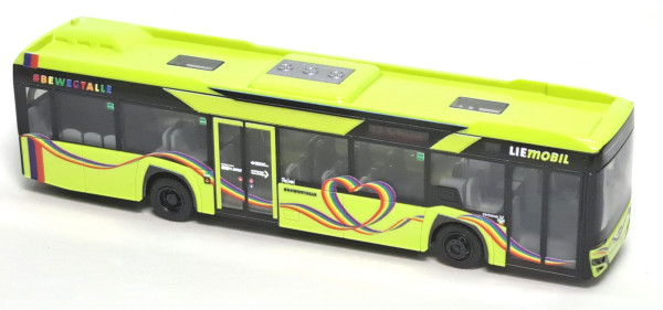 Rietze 77213 - Solaris Urbino 12´19 LIEmobil - Regenbogenbus (FL) - 1:87