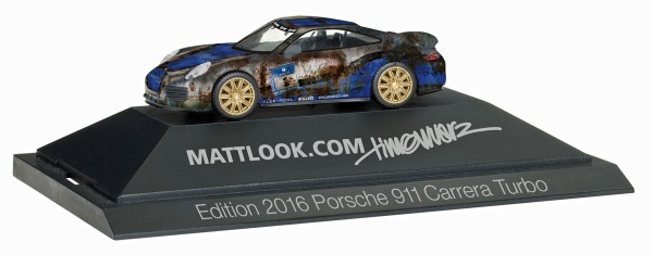 Herpa 101981 - Porsche 911 Turbo "Mattlook Edition 3" - 1:87