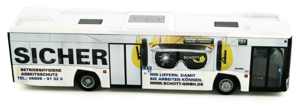 Rietze 73041 - Solaris Urbino 12´14 Völklinger Verkehrsbetriebe - 1:87