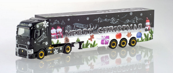 Herpa 310710 - Renault T Koffer-Sattelzug "Herpa Weihnachtstruck 2019" - 1:87