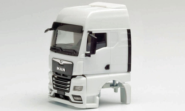 Herpa 085144 - Teileservice Fahrerhaus MAN TGX GX, ohne Windleitblech (2 Stück) - 1:87