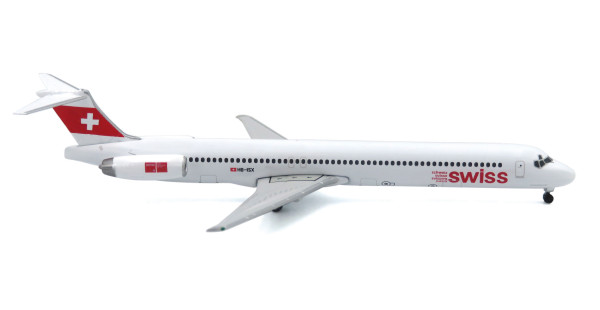Herpa Wings 535977 - Swiss International Air Lines McDonnell Douglas MD-83 - HB-ISX - 1:500
