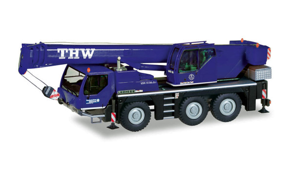 Herpa 312646 - Liebherr Mobilkran LTM 1045 &quot;THW&quot; - 1:87