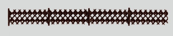 Vollmer 45018 - Vorgartenzaun - Länge: 200 cm - H0