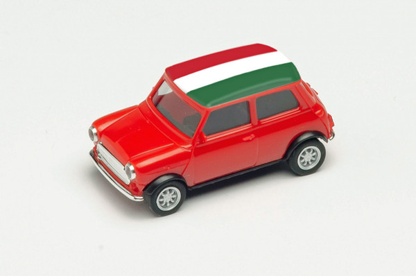 Herpa 420822 - Mini Cooper Europameisterschaft 2021, Ungarn - 1:87