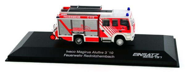 Rietze 68307 - Iveco Magirus Alufire HLF 20 Feuerwehr Rednitzhembach - 1:87 - Einsatzserie