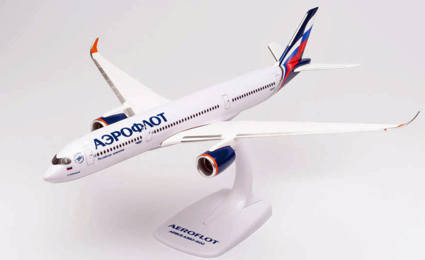 Herpa Wings 613217 - Aeroflot Airbus A350-900 – VQ-BFY “P. Tchaikovsky” - 1:200 - Snap-Fit