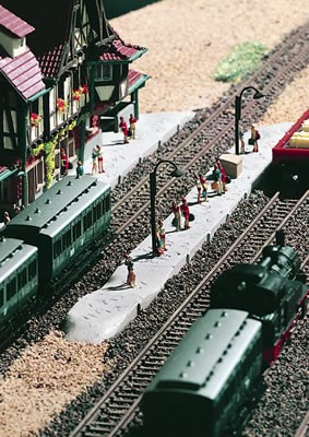 Vollmer 49525 - Bahnsteigpackung Neuffen - Z