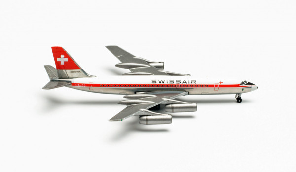 Herpa Wings 535168 - Swissair Convair CV-990 &quot;Coronado&quot; - HB-ICC &quot;St. Gallen&quot; - 1:500
