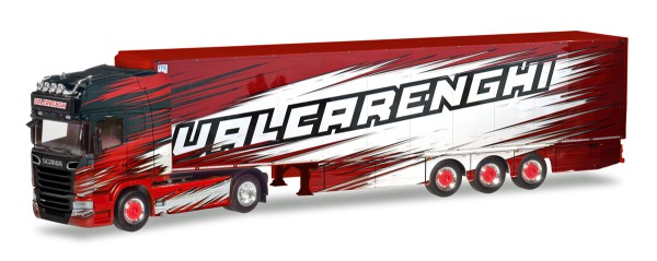 Herpa 309493 - Scania R TL Kühlkoffer-Sattelzug &quot;Bruno Valcarenghi&quot; (I) - 1:87