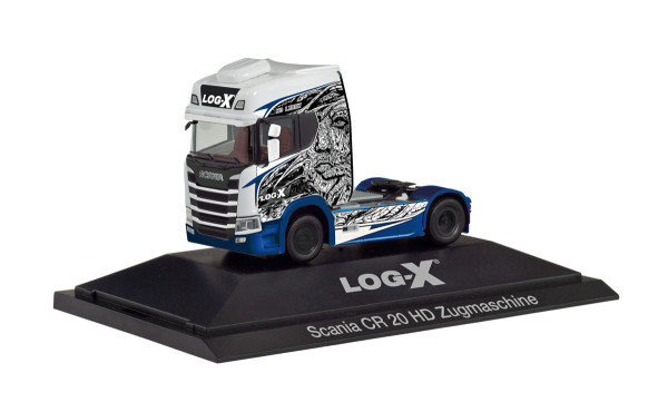 Herpa 111034 - Scania CR 20 HD Zugmaschine &quot;Log-X / No Limit&quot; (CZ) - 1:87