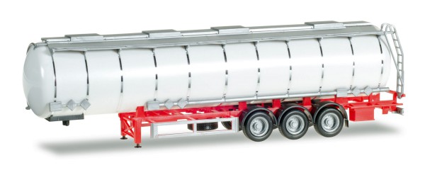 Herpa 075619-002 - Jumbotankauflieger 3a, Chassis rot - 1:87
