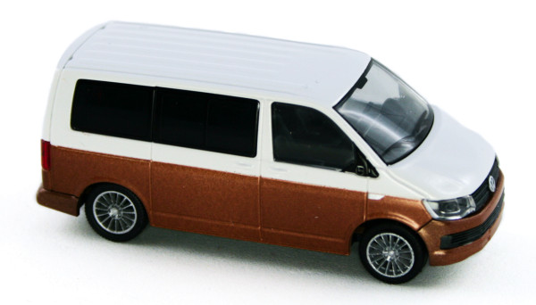 Rietze 11663 - Volkswagen T6 Bus KR candyweiß/copper bronze - 1:87