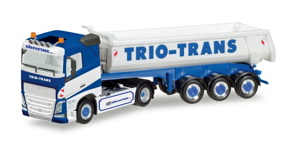 Herpa 308533 - Volvo FH Rundmulden-Sattelzug "Trio-Trans" - 1:87