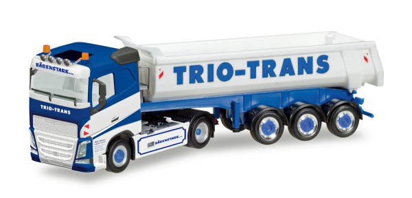 Herpa 308533 - Volvo FH Rundmulden-Sattelzug &quot;Trio-Trans&quot; - 1:87