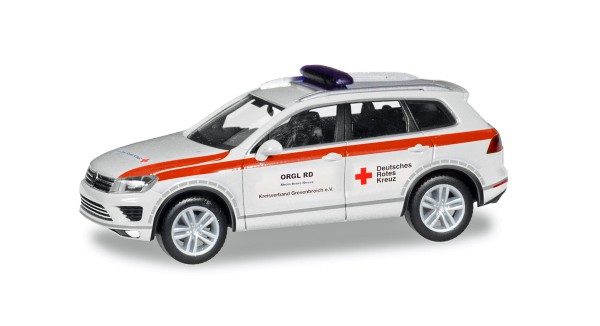 Herpa 094351 - VW Touareg &quot;DRK Grevenbroich&quot; - 1:87