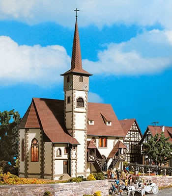 Vollmer 43769 - Kirche Ditzingen - H0