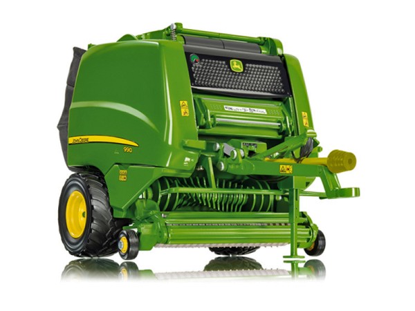 Wiking 077316 - John Deere Ballenpresse 990 - 1:32