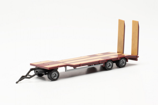 Herpa 076135-007 - Goldhofer TU3 Anhänger, weinrot - 1:87