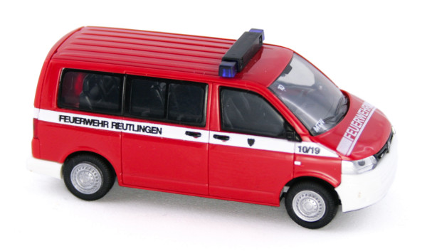 Rietze 53646 - Volkswagen T5´10 Feuerwehr Reutlingen - 1:87