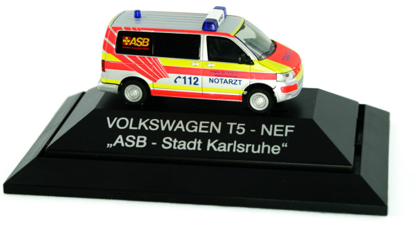 Rietze 53403 - Volkswagen T5 ´10 Notarzt ASB Karslruhe - 1:87 - Einsatzserie