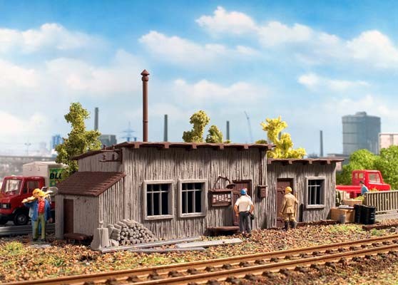 Vollmer 45713 - Bauhütte - Bausatz - H0