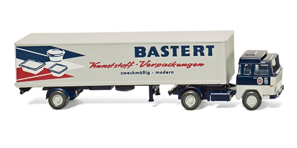 Wiking 054701 - Koffersattelzug (Magirus) &quot;Bastert&quot; - 1:87