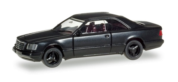 Herpa 028813 - Mercedes-Benz E 320 Coupé, schwarz - 1:87