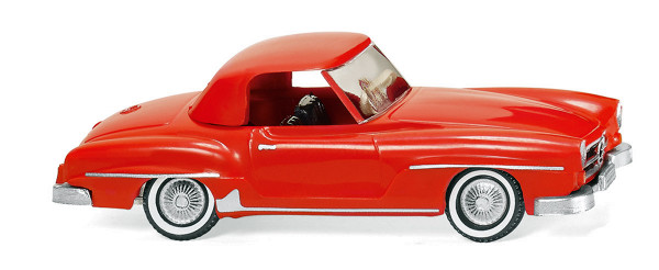 Wiking 025301 - MB 190 SL Coupé - verkehrsrot - 1:87