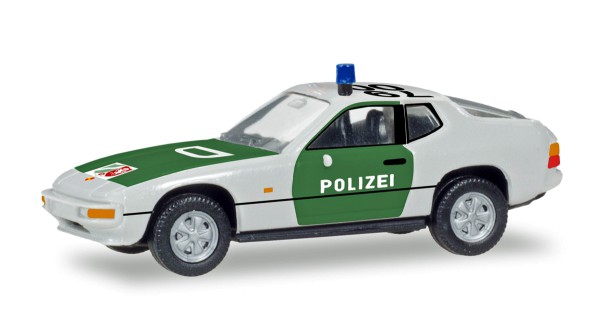 Herpa 094078 - Porsche 924 &quot;Polizei Nordrhein-Westfalen&quot; - 1:87