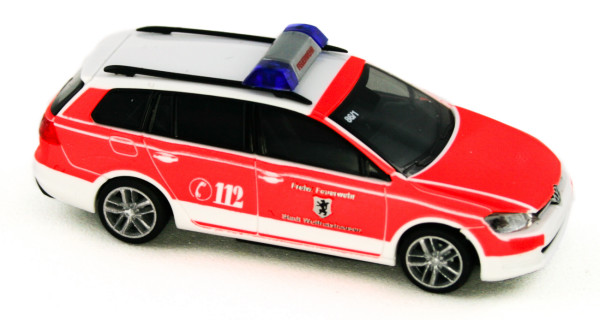 Rietze 53317 - Volkswagen Golf 7 Variant Feuerwehr Wolfratshausen - 1:87