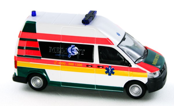 Rietze 53624 - Volkswagen T5 GP Medicent Rettung Rotenburg - 1:87