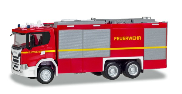 Herpa 094375 - Scania CG 17 Empl ULF &quot;Feuerwehr&quot; (geänderter Aufbau) - 1:87