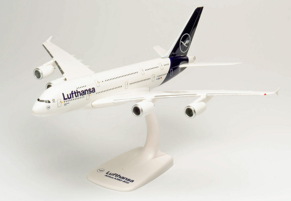 Herpa Wings 612319 - Lufthansa Airbus A380 - 1:250 - Snap-Fit