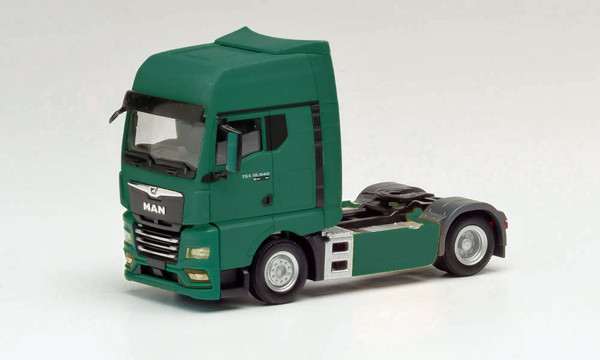 Herpa 311922-002 - MAN TGX GX Zugmaschine, moosgrün - 1:87