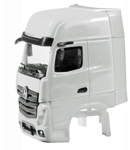Herpa 084970 - Fahrerhaus Mercedes-Benz Actros Gigaspace 2018 mit Windleitblech Inhalt: 2 Stück - 1: