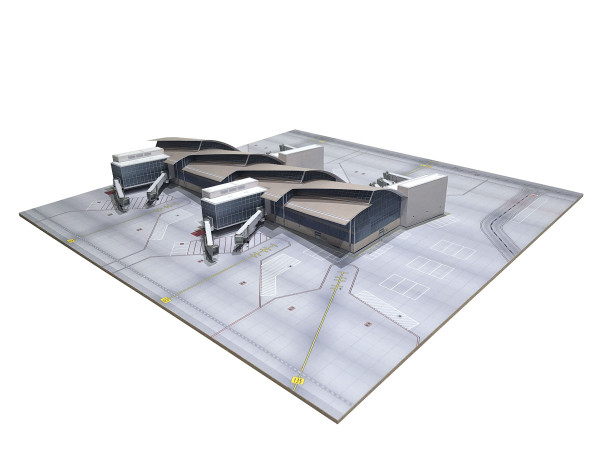Herpa Wings 533850 - North Concourse Los Angeles - Tom Bradley International Terminal - 1:500