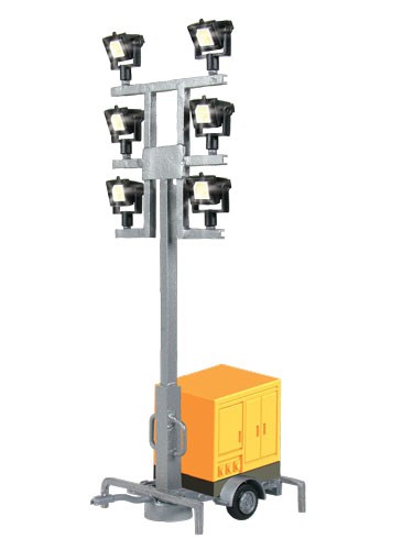 Viessmann 5143 - Leuchtgiraffe auf Anhänger, mit LEDs - H0