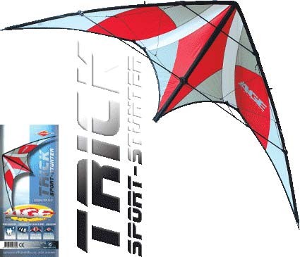 Rhombus Lenkdrachen AGE 186 x 85 cm Trick Sport-Stunter