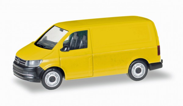 Herpa 013277 - Herpa MiniKit: VW T6 Kasten, gelb - 1:87