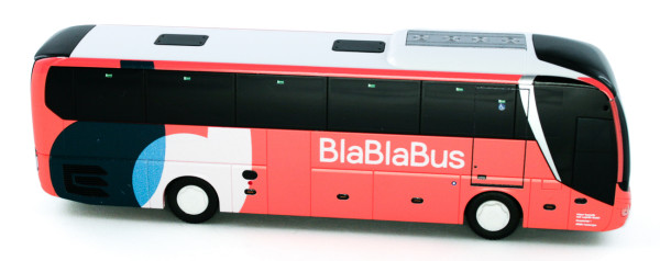 Rietze 74843 - MAN Lion´s Coach ´17 BlaBlaBus (FR) - 1:87