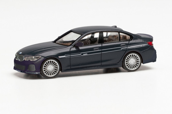 Herpa 430890 - BMW Alpina B3 Limousine, Black Saphire Metallic- 1:87