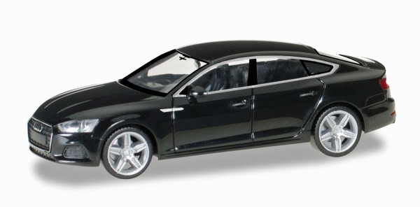 Herpa 028707 - Audi A5 Sportback, brillantschwarz - 1:87