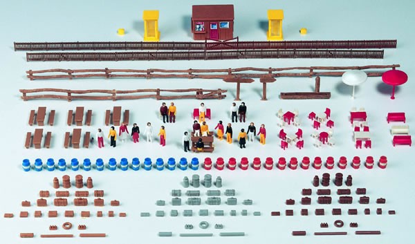 Kibri 37490 - Ausgestaltungs-Set mit Figuren - N