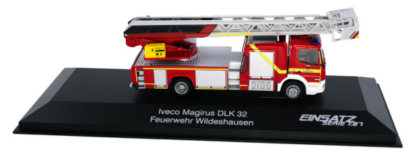 Rietze 71644 - Magirus DLK Atego ´19 Feuerwehr Wildeshausen - 1:87 - Einsatzserie