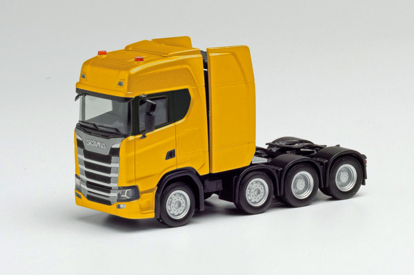 Herpa 308601-003 - Scania CS HD Schwerlastzugmaschine, maisgelb - 1:87