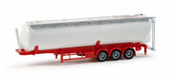 herpa 075824 - Siloauflieger Feldbinder 60m³, weiß - 1:87