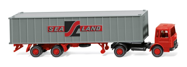 Wiking 052304 - Containersattelzug (MAN) &quot;Sealand&quot; - 1:87