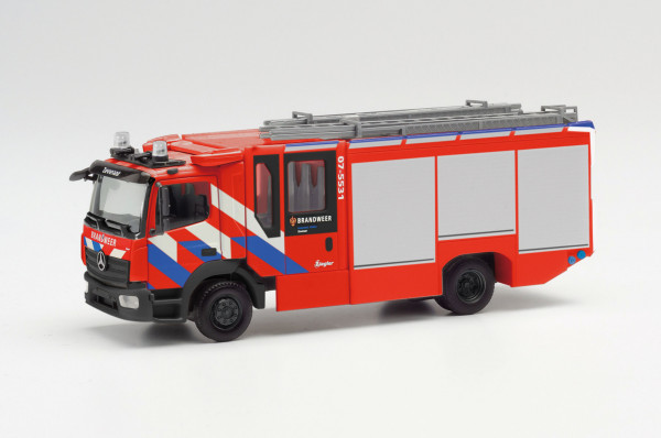 Herpa 096836 - Mercedes-Benz Atego `13 Ziegler Z-Cab „Brandweer“ - 1:87
